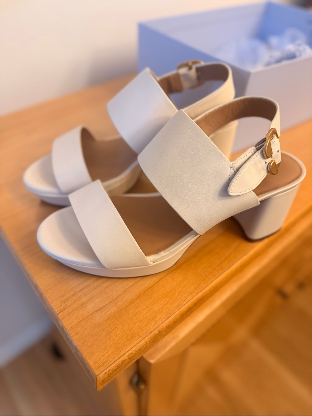 Aerosoles Comfortable Women's Platform Sandal in Eggshell
STYLE: CAMERA